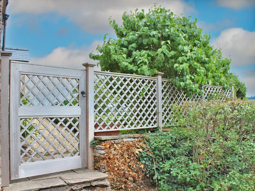 garden gate and fencing